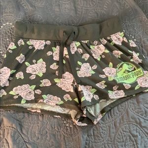 Jurassic Park pj shorts